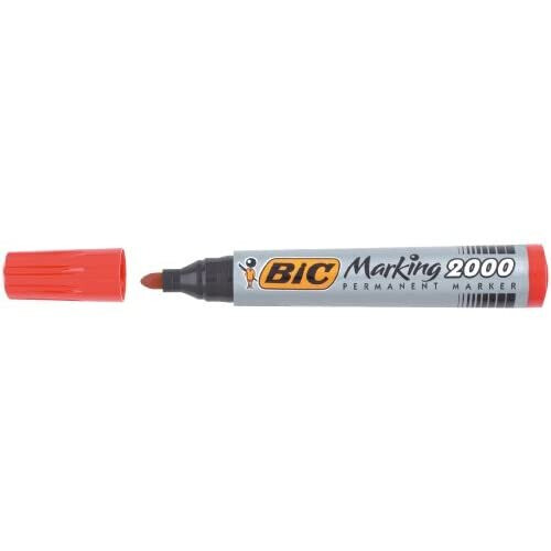 BIC BIC 2000 Permanent 820913 Mark Point Red