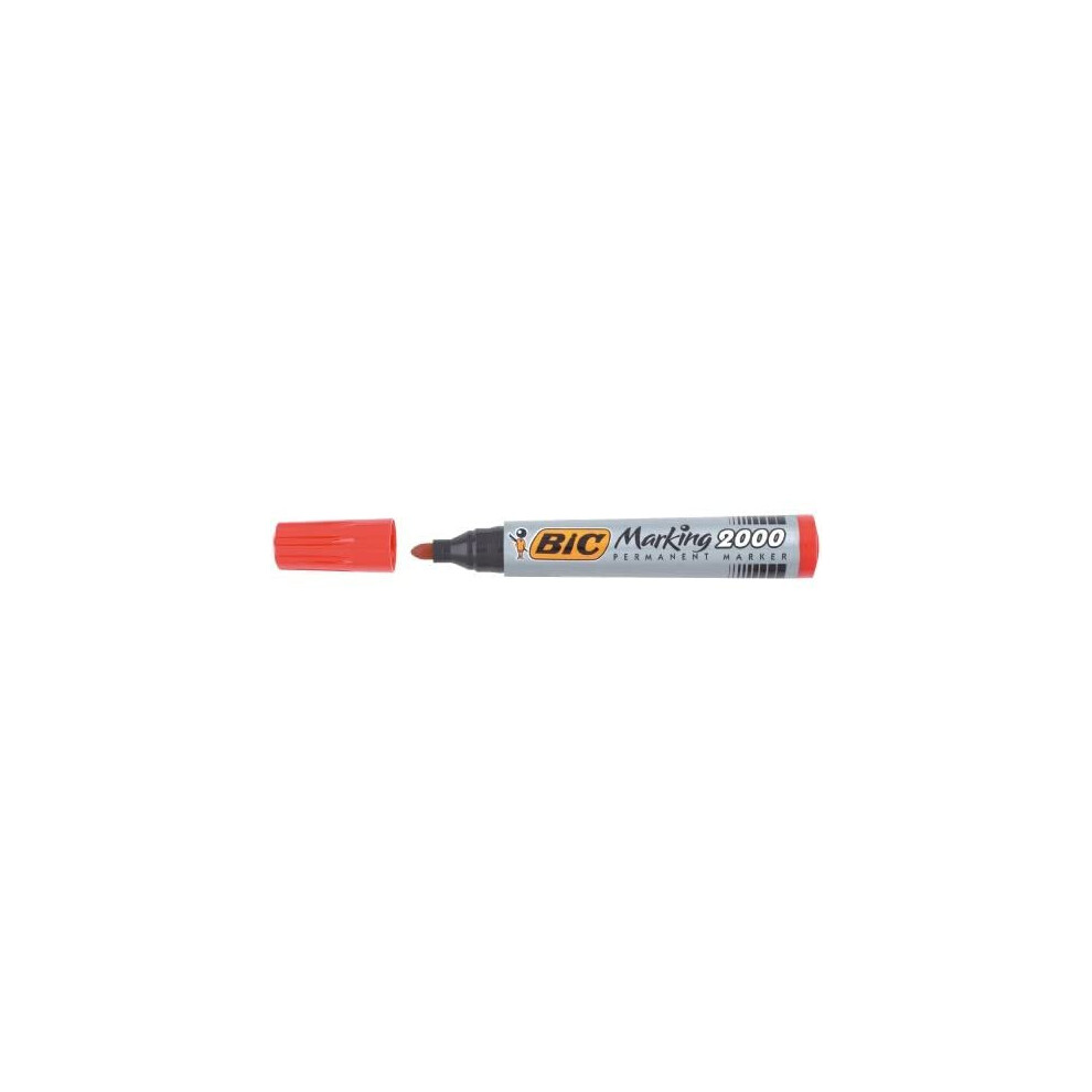 BIC 2000Â Permanent 820913Â Mark Point Red