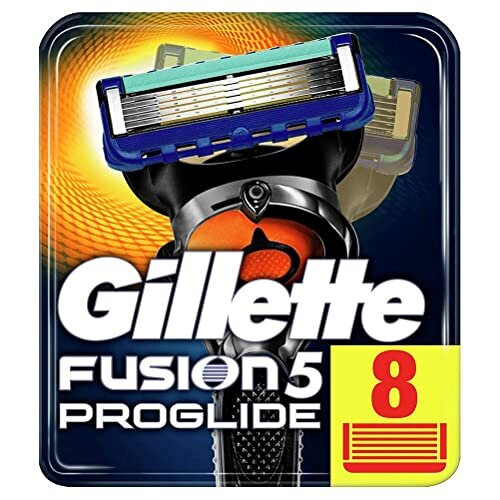 Gillette Ξυραφάκια Gillette Fusion5 ProGlide, 8 τεμάχια, συσκευασία συμβατή με γραμματοκιβώτιο 1