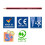 Staedtler STAEDTLER 185 C24P Noris colour colouring pencils in assorted colours, pack of 20 plus 4 FREE pencils 6