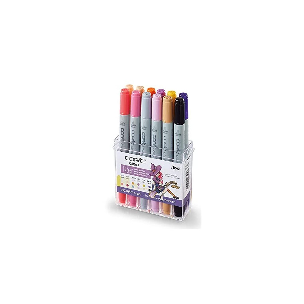 Copic 22075713 Ciao Set of 12 Witches