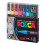 Uni-Ball uni-ball Uni Posca PC3M/8 8-Piece Paint Marker Pen Set Assorted Pigmentation Ink Fine Tip 2