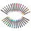 Uni-Ball uni-ball Uni Posca PC3M/8 8-Piece Paint Marker Pen Set Assorted Pigmentation Ink Fine Tip 3