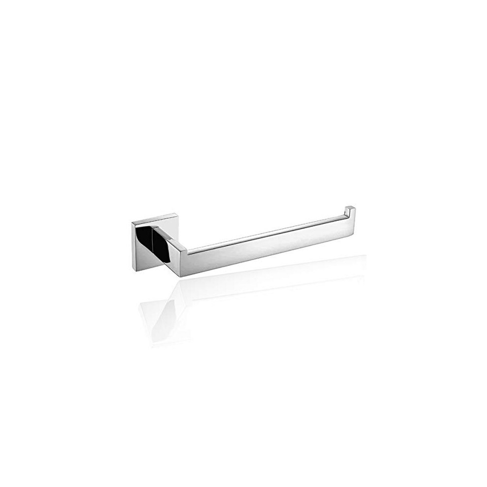 ThinkTop Mirror Polishing 304 Stainless Steel Chrome Finished Towel Bar Single Rack Hanging Holder, Wall Mount Bathroom Accessories