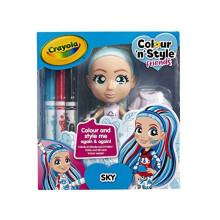 Crayola 918938.005 Colour n Style Friends Sky