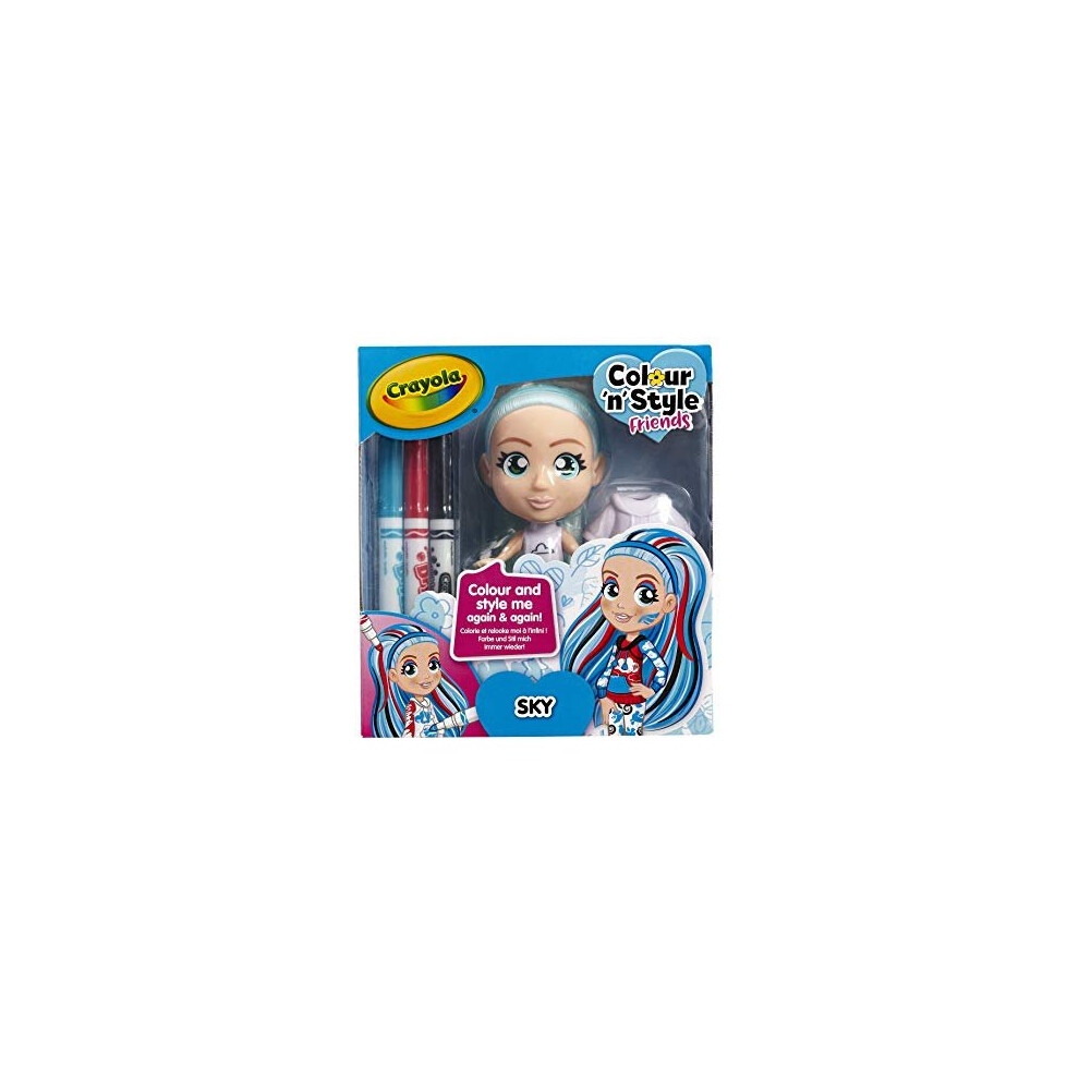 Crayola 918938.005 Colour n Style Friends Sky