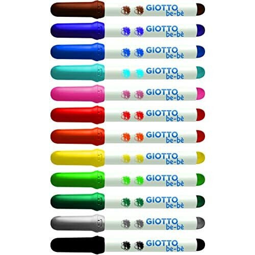 BeBe tuschpenne 12 farver GIOTTO 1
