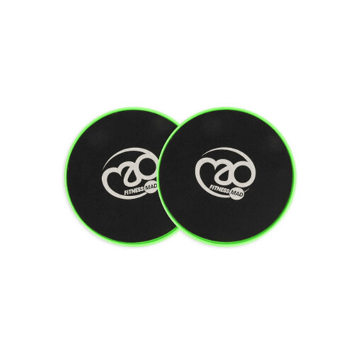 Fitness Mad Fitness Mad Abs Toning Sliding Discs Black/Green