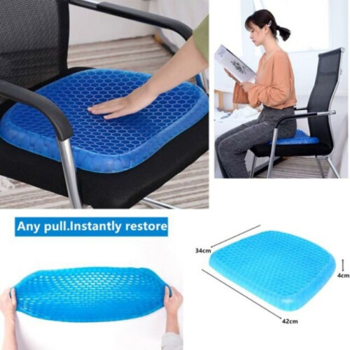 EGG SITTER Gel Honeycomb Seat Cushion Breathable Egg Sitter Support