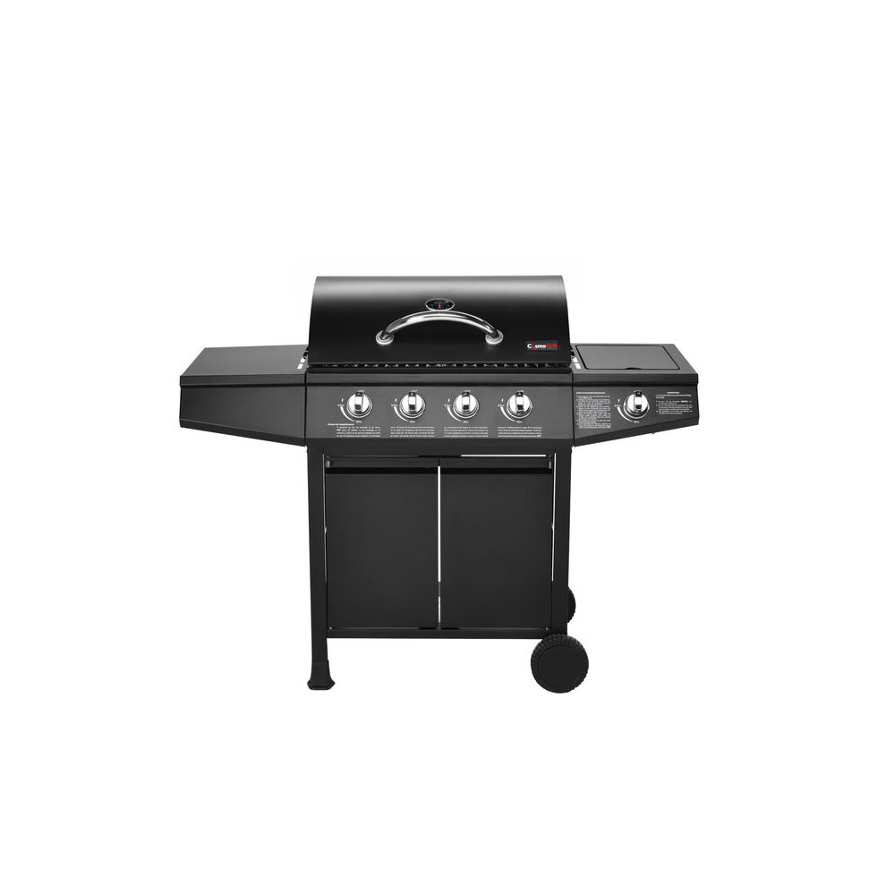 CosmoGrill 4+1 Original Series Outdoor Gas BBQ Grill With Side Burner & Storage