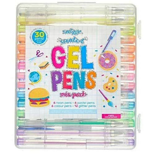 Smiggle Scented Gel Pen Pack X30