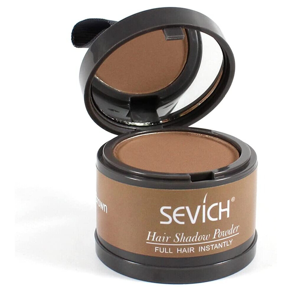 Muchely Gray Hairline Powder, Hair Root Dye, Instantly Hair Color Shadow Cover Hair Root, Hair Touch-Up, Thin Hair Powder 4G