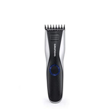 GRUNDIG MC6840 Hair and Beard Trimmer, Battery/Mains, LED, Black, Silver, Cutting Length up to 30 mm