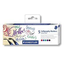 Staedtler Caligraphy Duo Markers, 3002C5