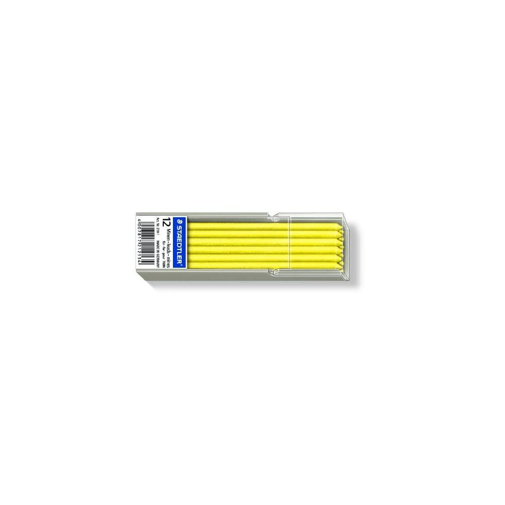 Staedtler Lumocolor Non Permanent Refill Lead - Yellow (Pack of 12)