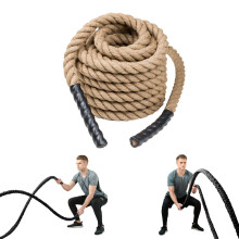 Battle Rope WaveRope 15m x 4cm - Heavy Duty CrossFit Strength Training