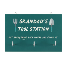 Grandad's Tool Station Wall Hook