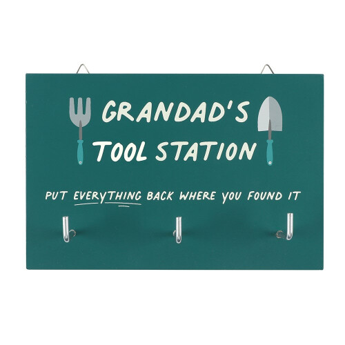 Grandad's Tool Station Wall Hook