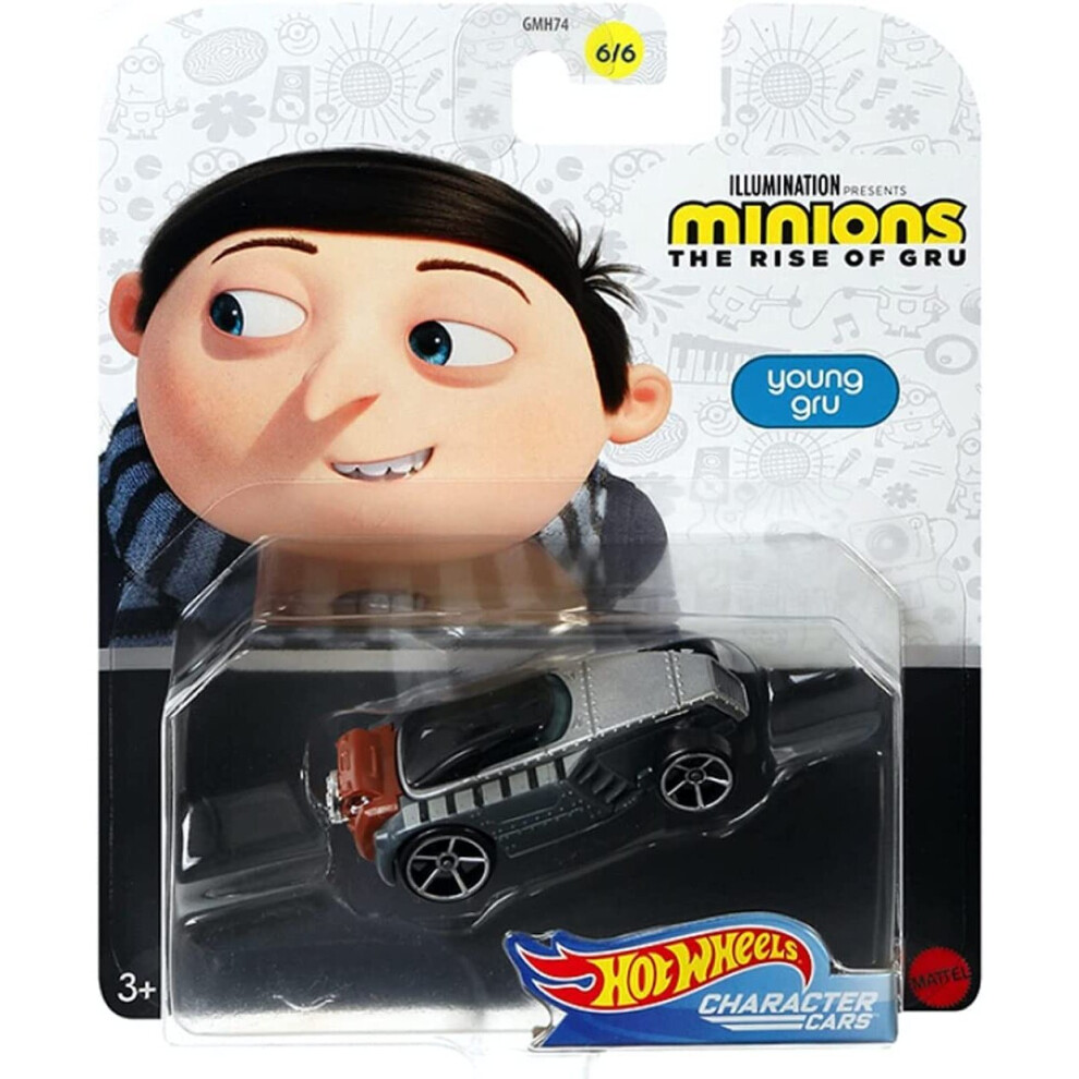 Hot Wheels Cars Minions The Rise of Gru Young Gru