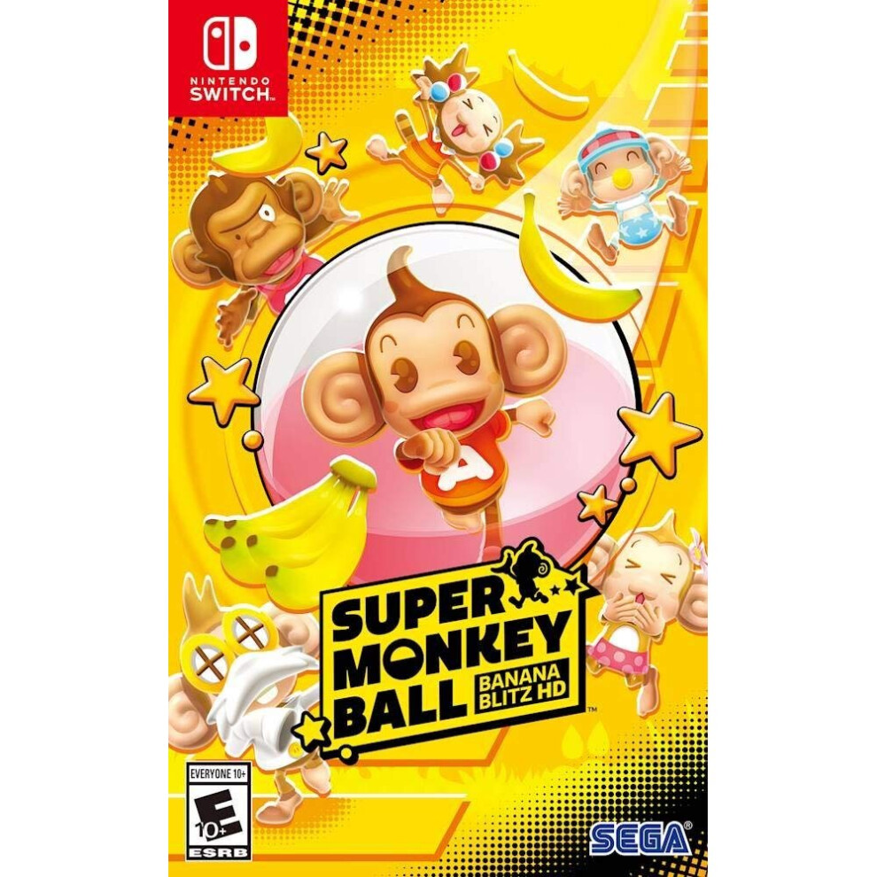 Super Monkey Ball: Banana Blitz Hd Nintendo Switch Game (#) 010086770117