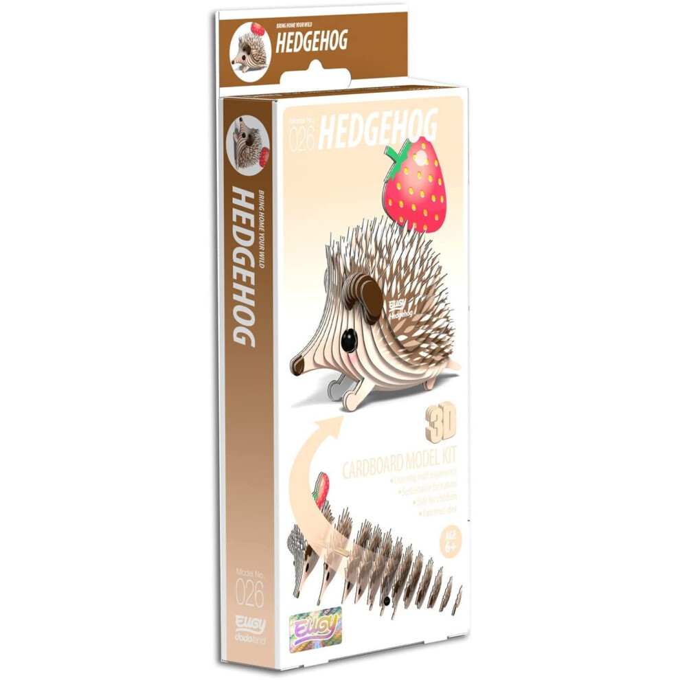 Eugy Hedgehog 3D Craft Kit