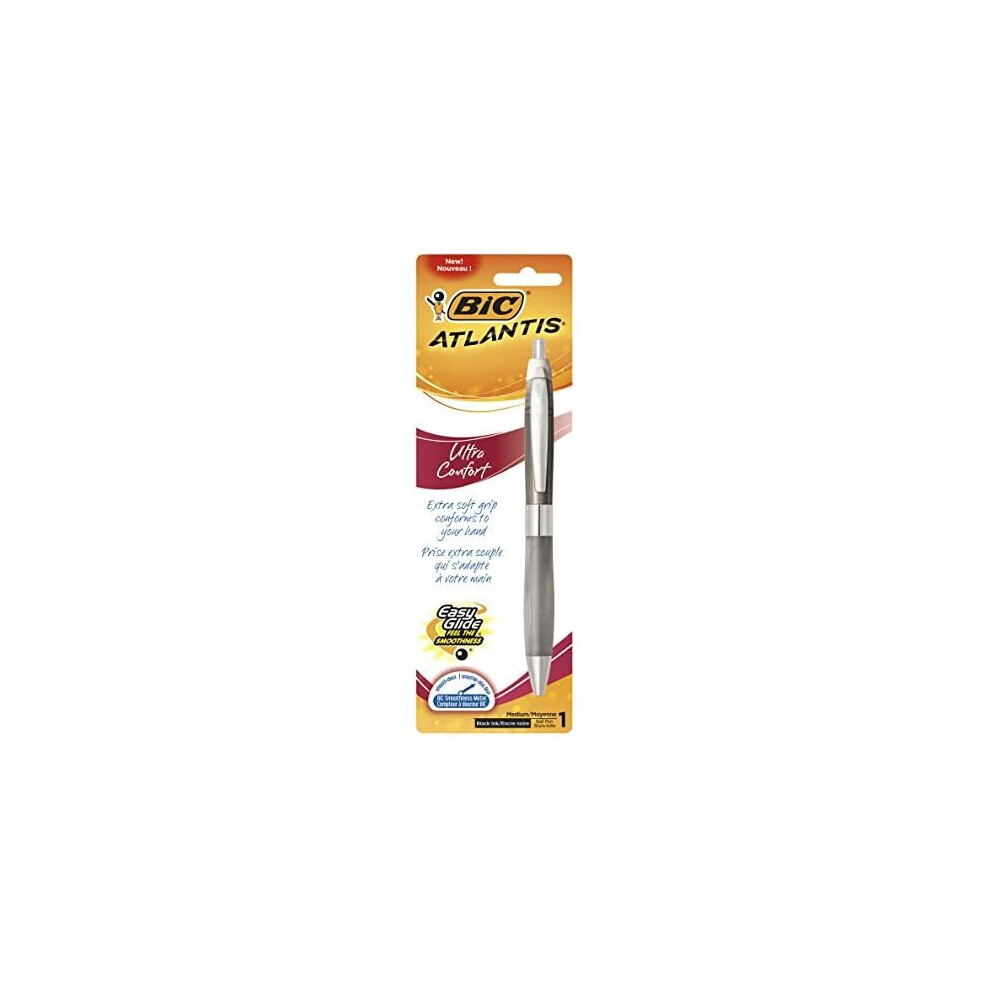 Bic Atlantis Ultra Comfort Retractable Ballpoint Pen