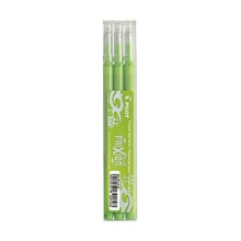 Pilot 006608V - Ink cartridge for pens, Pack of 3, Green (Lime Green)