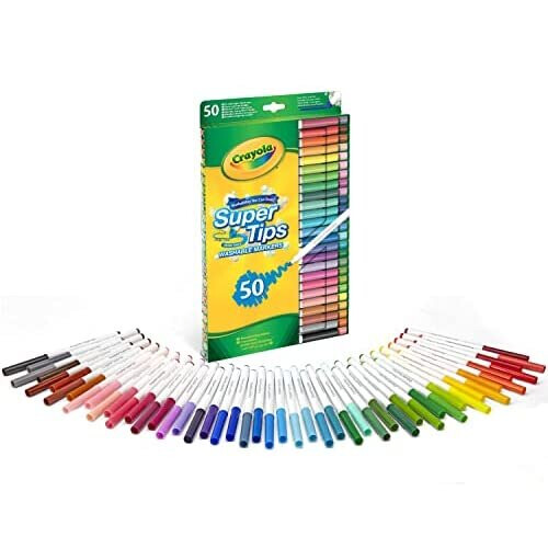 Crayola CRAYOLA - 50 PENNARELLI SUPERP