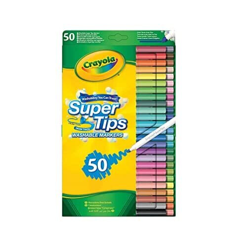 Crayola CRAYOLA - 50 PENNARELLI SUPERP 1