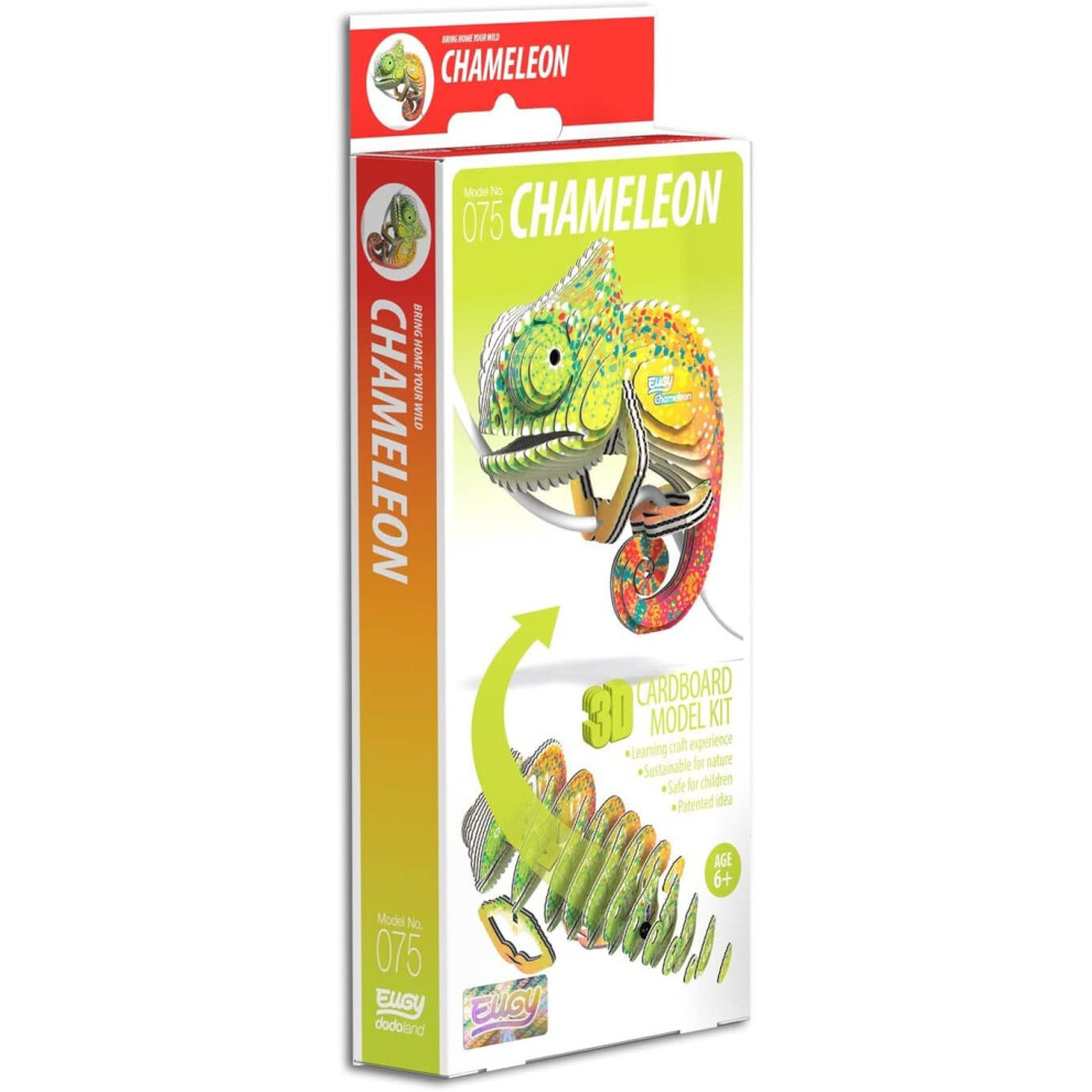 Eugy Chameleon 3D Craft Kit