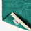 Homescapes (45 x 70 cm, Teal Green) Chenille Plain Cotton Rug 5