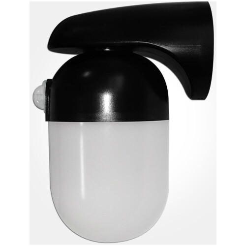 Eterna WELLBKPIR LED Corner Mounted Wellglass Light Fitting with PIR 1