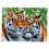 Devotion Cross Stitch Kit - Tiger Pair 14 Count 1