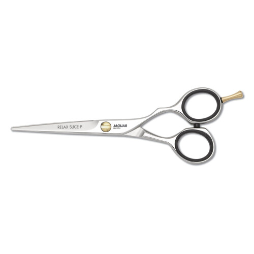 Jaguar PreStyle Relax Slice Offset Barber 5,5" polierte Friseurschere