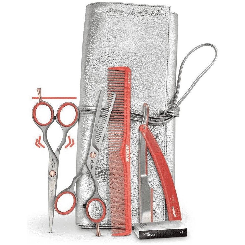 Jaguar Pro Barber Kit - PreStyle Ergo Next Generation Set for Haircutting - 6"