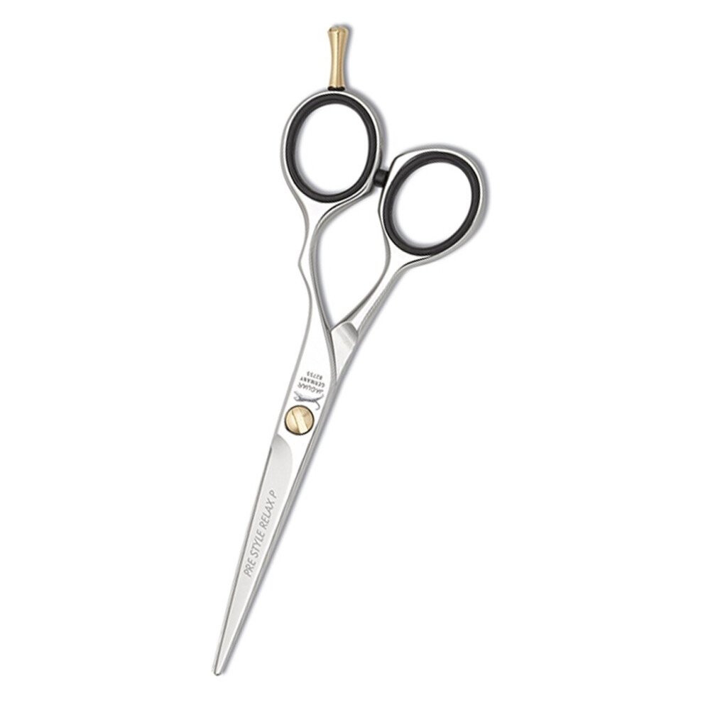 Rand Rocket Jaguar Prestyle Relax Micro Offset Barber Haircutting 6'' Scissors - Polished