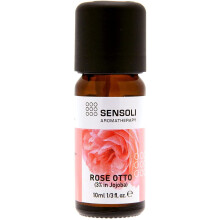 SENSOLI Rose Otto 3% Dilution in Jojoba Oil 10ml - Pure and Natural Pre-Blended Rose Otto Essential Oil for Skin Care and Massage