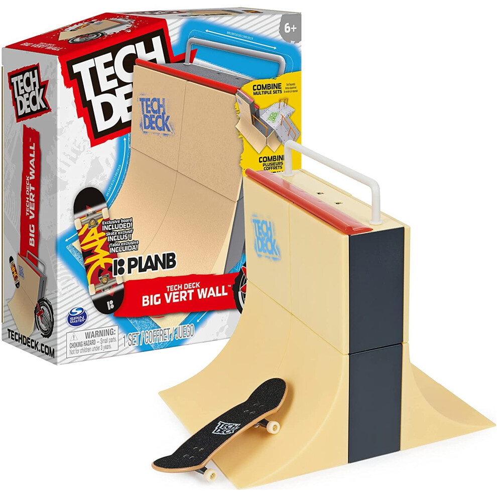 Tech Deck X-Connect Vertwall Buildable Ramp Set