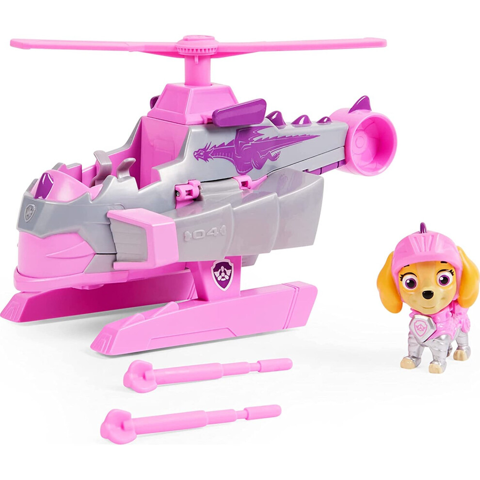 Paw Patrol Rescue Knights Deluxe Vehicle - Skye