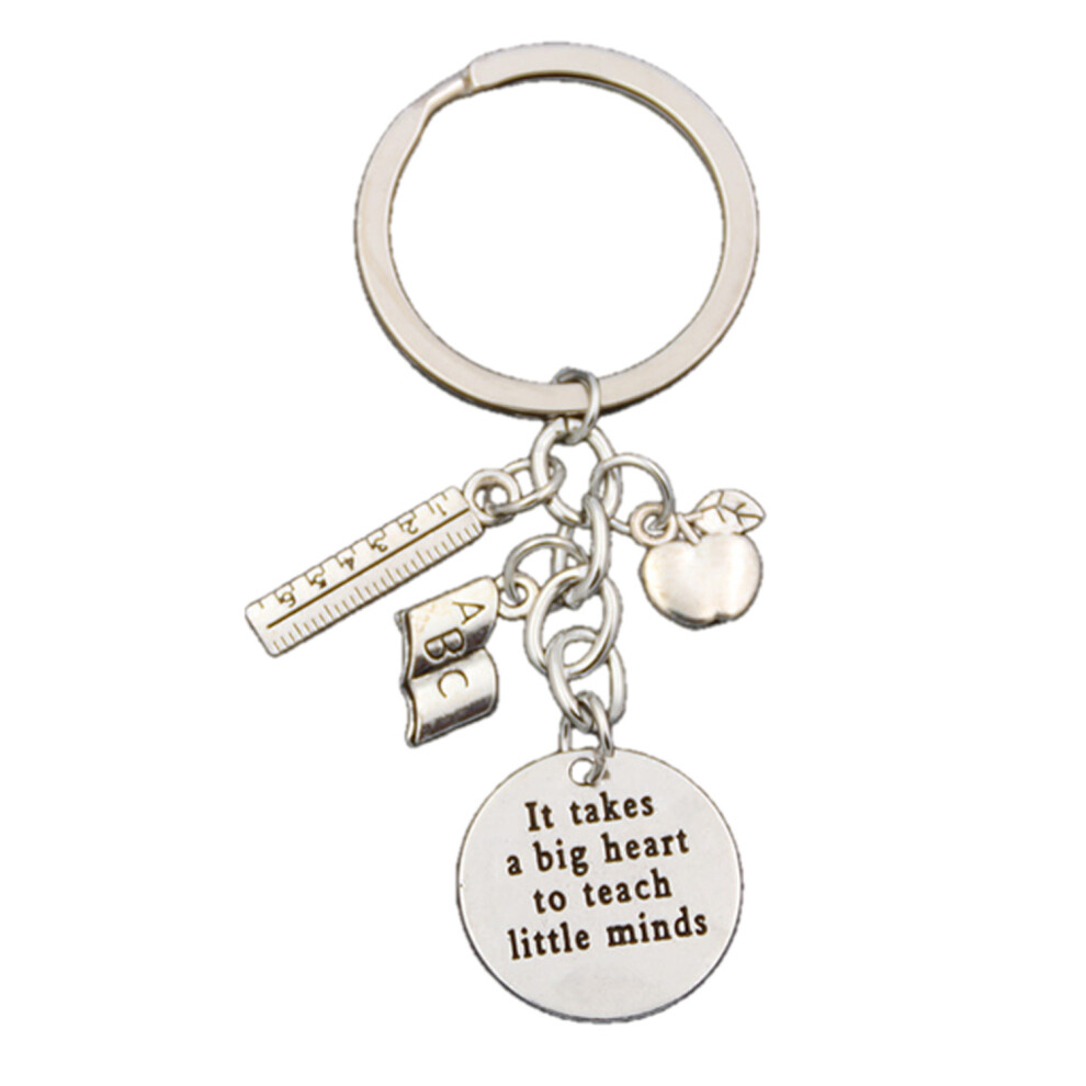 (Big Heart) Teacher Graduation Inspirational Keyring