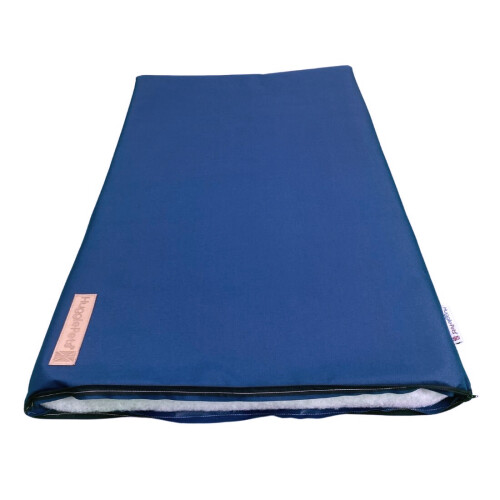 HugglePets (Blue, Small) HugglePets Waterproof Dog Mat Cushion 1
