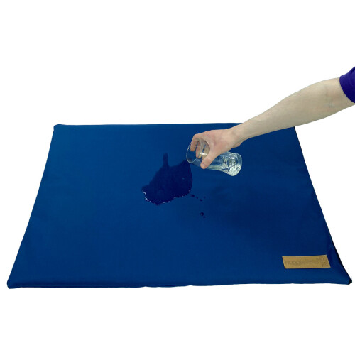 HugglePets (Blue, Small) HugglePets Waterproof Dog Mat Cushion 2