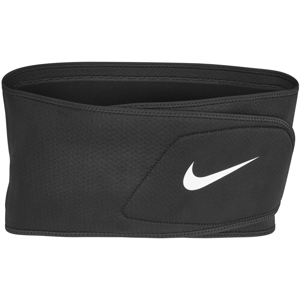 (XL) Nike Pro Waist Wrap 3.0 Black / (White)