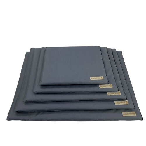 HugglePets (Grey, Large) HugglePets Waterproof Dog Mat Cushion 1