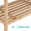 LIVIVO LIVIVO 2-Tier Shoe Rack Bench 8