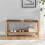 LIVIVO LIVIVO 2-Tier Shoe Rack Bench 6