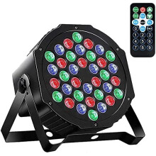 AONCO LED Par Lights Disco Lights AONCO 36W RGB Strobe Lights