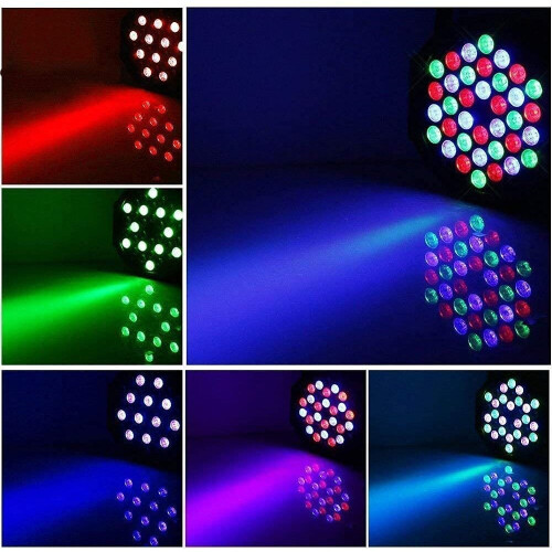 AONCO LED Par Lights Disco Lights AONCO 36W RGB Strobe Lights 1
