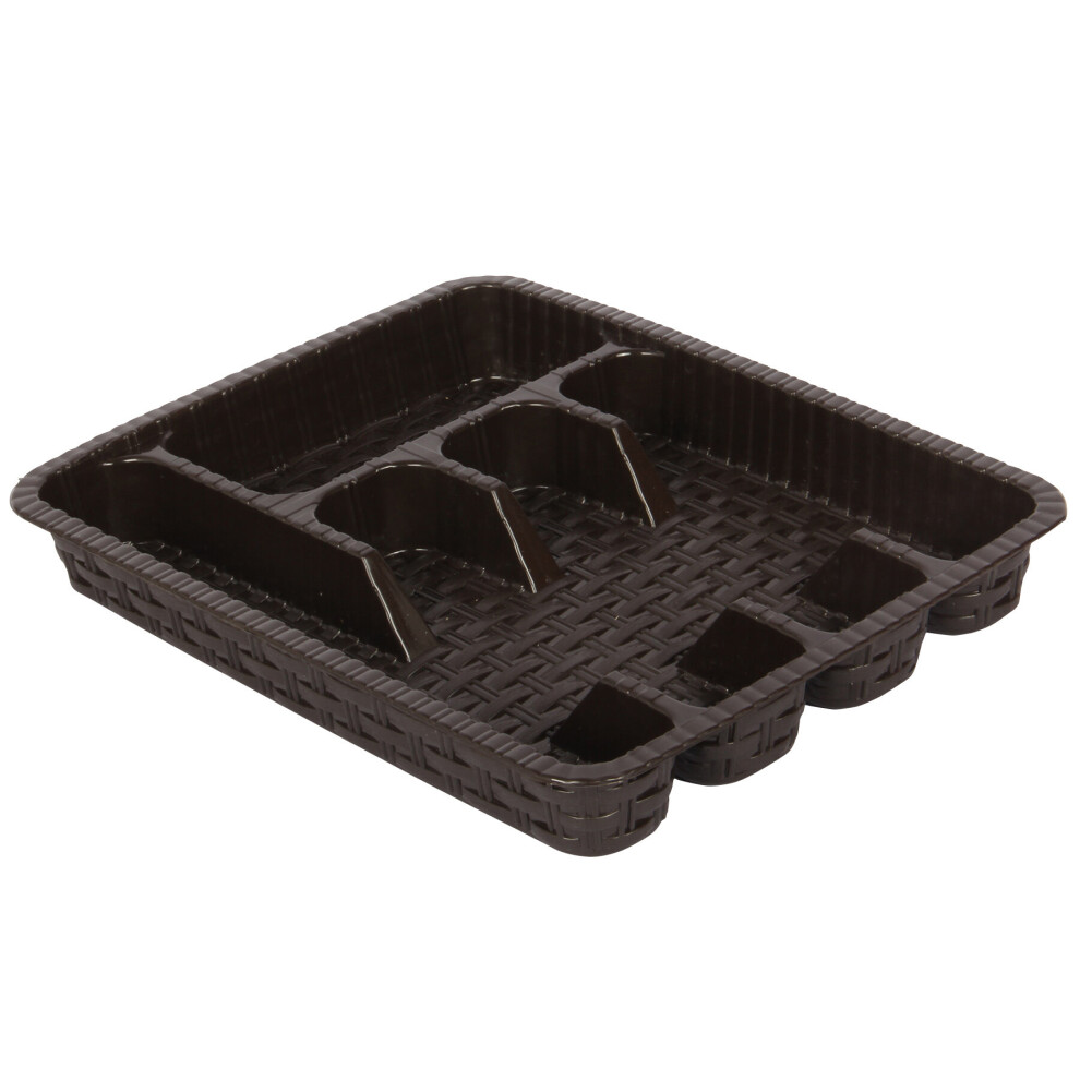 Jolie Max Kitchen Drawer Organizer. Cutlery Tray For Drawer. (5 Compartment)