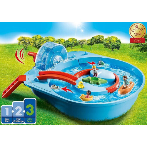 PLAYMOBIL PLAYMOBIL 1.2.3 Aqua Παιχνίδι Splash Water Park
